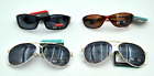 Lot of (4) EXTREME OPTICS Sunglasses Mixed MEN & WOMEN Wrap Aviator 100% UV