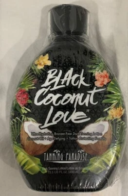 Tanning Paradise Black Coconut Love Dark Tanning Lotion 13.5 fl oz - Image 1 of 2