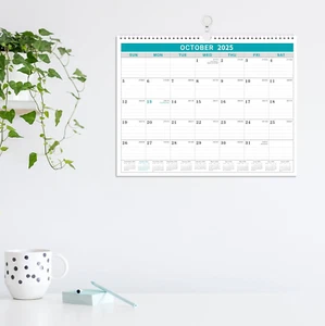 Calendar 2025-2026, 18 Months Wall Calendar from July 2025 to December 2026,1... - Picture 1 of 7