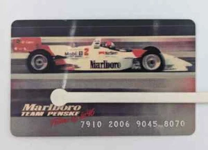 Marlboro Team Penske 1996 Card No Value Expired - Picture 1 of 2