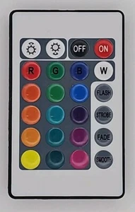 Remolque cámper autocaravana con control remoto IR tira de luz LED RGB de 24 teclas - Imagen 1 de 2