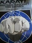 (Shotokan Karate-Plakat): Karate Weltmeisterschaft 1980 Bremen. Plakat im ...