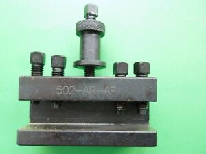 502 AR-AP Quick Change Tool Holder Boat not Dixon Italy Style 16mm tool slot.