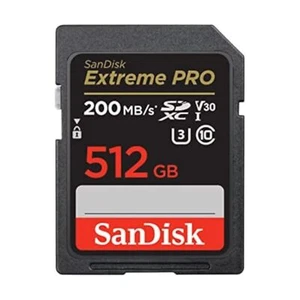SanDisk 512GB SD UHS I Memory Card 200MB s Read Speed 140MB s Write Speed 4K UHD - Picture 1 of 13