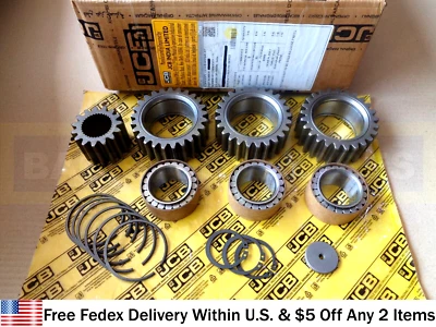 JCB PARTS - GENUINE JCB HUB GEARS BEARINGS KIT (450/10206 450/12403 907/50200) - Image 1 of 4