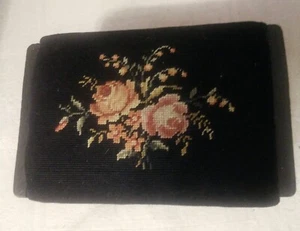 Antique 19th Century French Tapestry Footstool - Picture 1 of 7