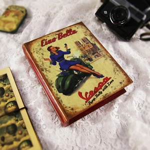 Wooden Handmade Keepsake Box Jewelry Decoupage Book Vintage Retro Storage Gift - Bild 1 von 8