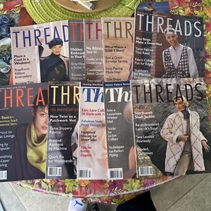 THREADS-A TAUNTON MAGAZINE-1995, 1996. Series 56 59 60 61 62 63 64 65 66 67 - Picture 1 of 11