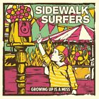 Sidewalk Surfers   Growing Up Is Mess Orange  Vinyl Lp New