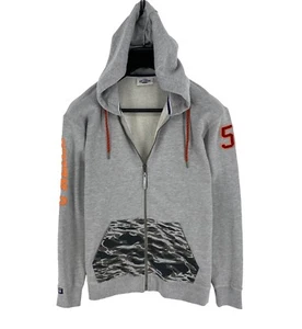 O'Neill Gris Sudadera con Capucha y Cremallera Suéter Jersey Talla M - Imagen 1 de 8