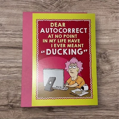 Happy Forking Birthday Card  Humor Funny Aunty Acid - Image 1 of 3