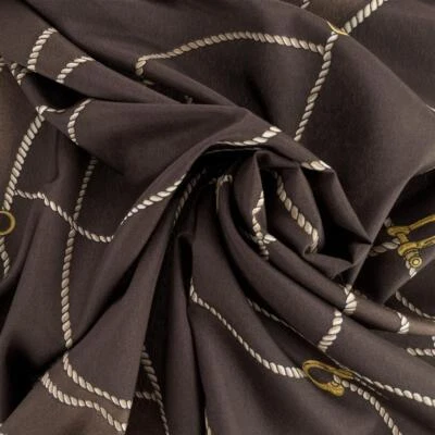 Futterstoff / Kleiderstoff Dessin Riva (Ornamente) - Meterware - Bild 1 von 2