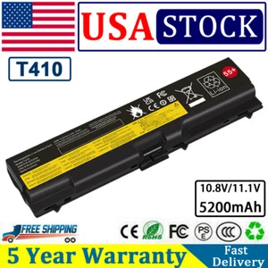 Battery 42T4756 42T4755 For Lenovo T410 W510 L410 E50 SL510 T510i L510 E520 Fast - Picture 1 of 16