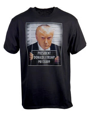 Camiseta para hombre Donald Trump Mug Shot Foto 1 de 2
