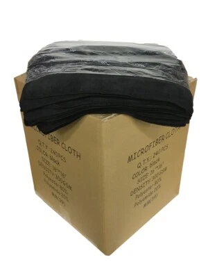 240 салфеток из микрофибры 16 x 16 дюймов для чистки/детализации ПРОФЕССИОНАЛЬНЫЙ КЛАСС 300 ГСМ ПРОДАВЕЦ ИЗ США - Изображение 1 из 2