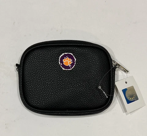 New Clemson Tigers Stadium Compliant Crossbody Purse Small Black Cover