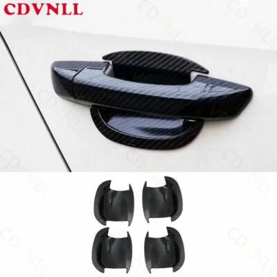 Cubierta de cuenco de puerta lateral exterior de fibra de carbono seca para Volkswagen Golf MK6 2010-2013 Foto 1 de 4