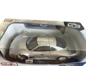 Mercedes Benz CLK-GTR Street Version Kids Model Diecast Toy Car Maisto 1:18 3+ - Picture 1 of 1