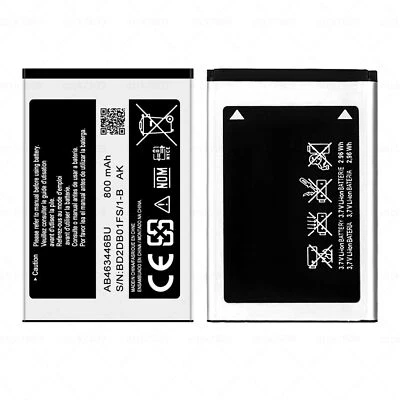 Nuove Batteria Per Samsung SGH-T249 SCH-R250 SGH-T255g SGH-T259 AB463446BU