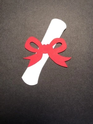 Decoración de mesa Diploma • Confeti • Elige tus colores • Personalizado Foto 1 de 3