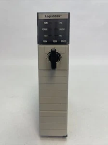 UNIDAD DE PROCESADOR LOGIX ALLEN BRADLEY 1756-L55 SER A F/W REV 1.4 1756-M13 SER A - Imagen 1 de 8