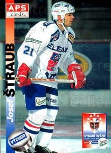 1996-97 Czech APS Extraliga #428 Josef Straub
