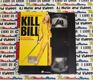 VHS cartonata KILL BILL volume 1 QUENTIN TARANTINO panorama prima visione (F30) - Foto 1 di 1