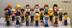 Lego Friends Boy Male Lot of 5 Minifigures Lot Randomly Selected Authentic Figur - Picture 1 of 5
