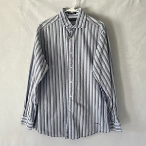 Daniel Cremieux Regular Fit Button Up Shirt Men's Large Long Sleeve Blue/Purple - Picture 1 of 17
