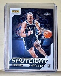 Jeremy Sochan 2022-23 Panini NBA #9 Spotlight Rookies Card 1/965 - Picture 1 of 2