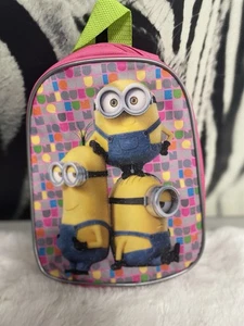 Minions Despicable Me Unique 10" Backpack Illumination Entertainment u-101B - Picture 1 of 5