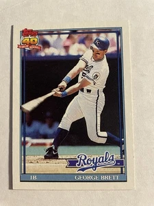1991 Topps #540 George Brett - Picture 1 of 2