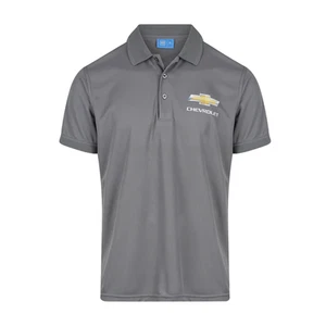 GM Chevrolet Performance Polo Grey - Picture 1 of 3