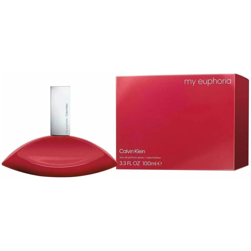 Perfume feminino My Euphoria by Calvin Klein Eau de Parfum 3,3 / 3,4 oz novo na caixa - Imagem 1 de 1