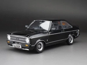SUN-STAR 04634R FORD ENGLAND - ESCORT MKII RS MEXICO RHD 1976 - NERA - 1/18 - Foto 1 di 11