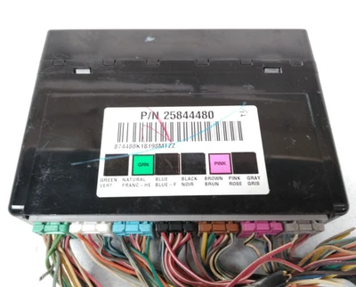 25844480 GMC 2008 2009 Sierra BCM Body Control Module 1500 2500 Silverado W76 - Image 1 of 4