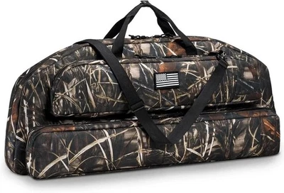 CVLIFE 37" Compound Bow Case, Bag Soft Case Compact Arrow Camo  - Image 1 of 4