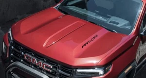 GMC Canyon AT4X Hood Lettering Decals 2023-2025 Set of 2 free shipping - Picture 1 of 5