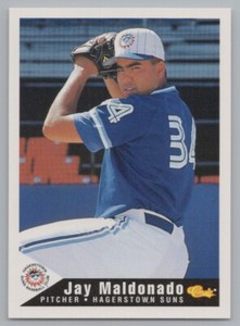 Jay Maldonado 1994 Classic Best Hagerstown Suns Minor League 