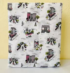 Kate Spade QUEEN Lakenset 100% Baumwolle FINE DAY Stadtlandschaft BUNT NEU - Bild 1 von 7
