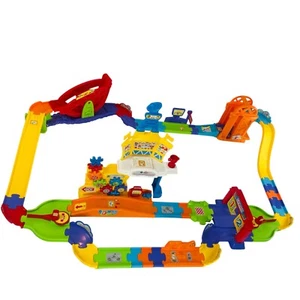 Vtech Kids Toddler Toy Go! Go! Smart Wheels Ultimate RC Speedway Race Car Track - Picture 1 of 12