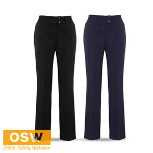 Black Navy Womens Ladies Corporate Office Sales Work EVE Perfect Pant BS508L - Picture 1 of 9