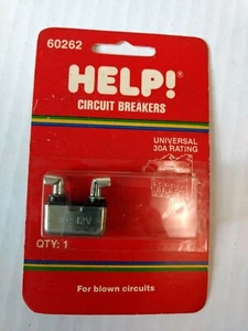 HELP! circuit breaker universal 30AMP 12V  60262 - Picture 1 of 3