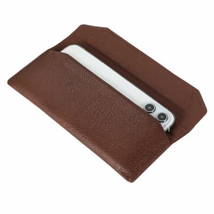 Nuevo Cuero Genuino Práctico Funda Manga Cinturón Paquete Funda Funda Para iPhone - Imagen 1 de 20