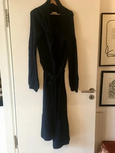 American Vintage lang cardigan mantel jacke boho oversized! Wolle alpaca! kimono - Bild 1 von 7