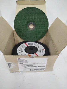 3M 50445 Green Corps Flexible Grinding Wheel 7" x 1/8" x 7/8" 36grit Qty 10 - Picture 1 of 1