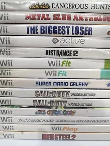 Nintendo Wii Cheap Value Affordable Games A-Z No Manual Tested Resurfaced - Picture 1 of 253