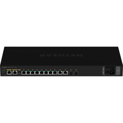 Netgear GSM4212P-100NAS AV Line 8x1G PoE+ 125W 2x1G and 2xSFP Managed Switch - Image 1 of 4