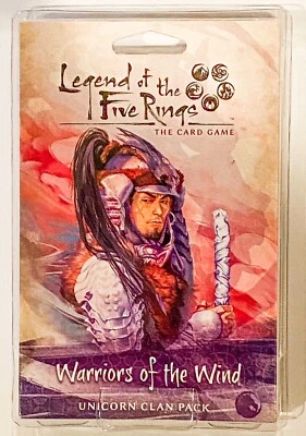 Legend Of The Five Rings LCG Warriors Of The Wind Unicorn Clan Pack New Sealed - Image 1 of 2
