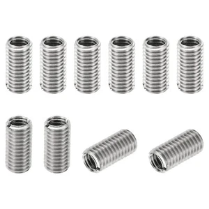 10pcs Thread Adapter Sleeve Reducing Nut Insert M10x1.5 Male M8x1.25 Female 20mm - Picture 1 of 8
